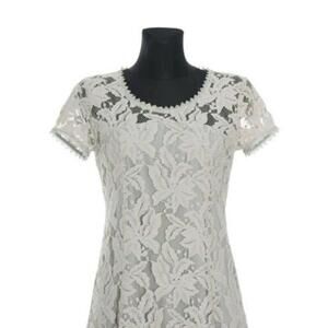 Rosemunde Copenhagen Gray Lace Dress Size‎ 34